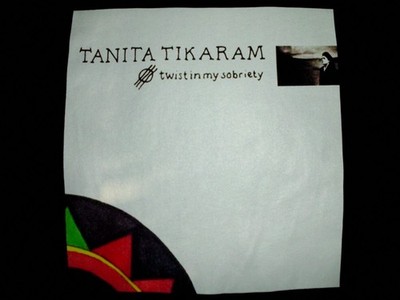 TANITA TIKARAM - TWIST IN MY SOBRIETY - T-SHIRT - GRÖßE L - CANVAS - NEU