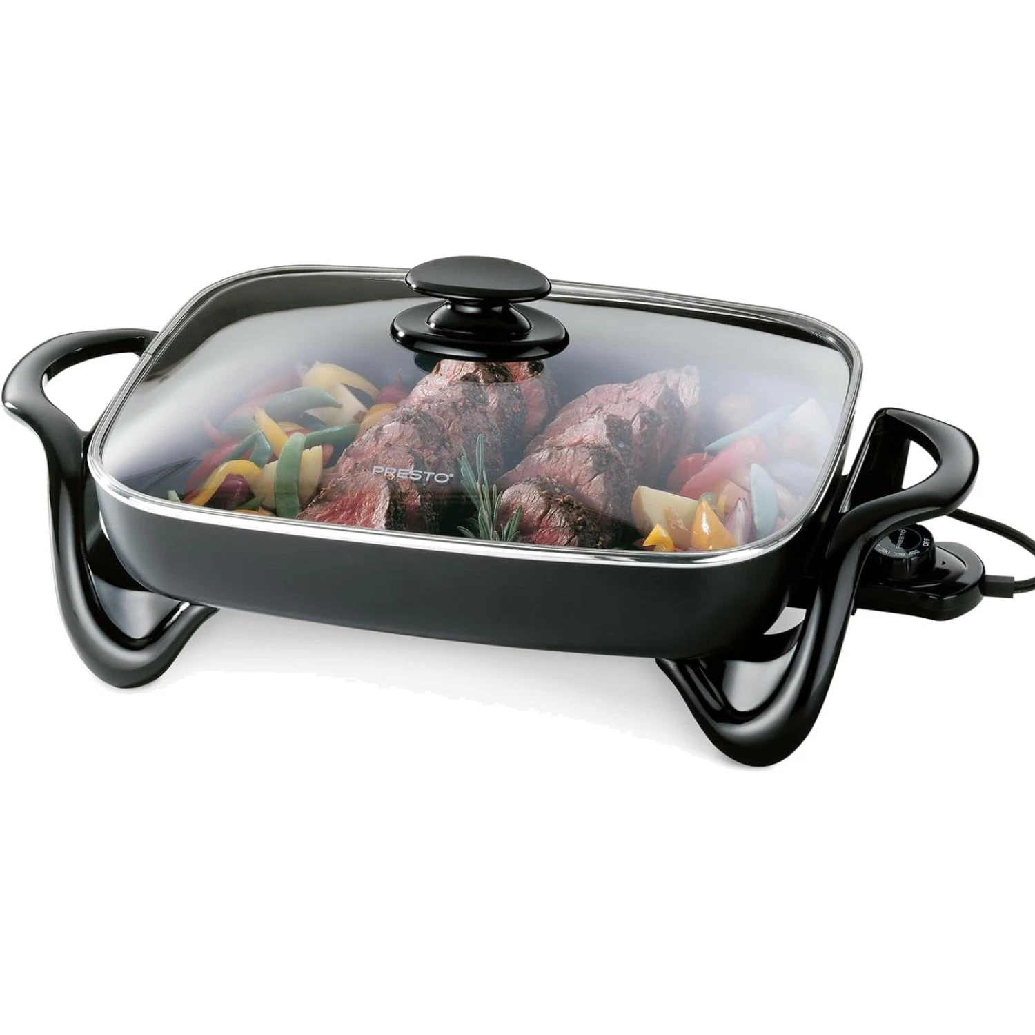 06852 16-Inch Electric Skillet with Glass Cover