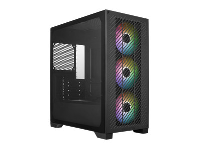 Cooler Master Elite 301 Micro-ATX High Airflow PC Case  - Black - E301-KGNN-S00