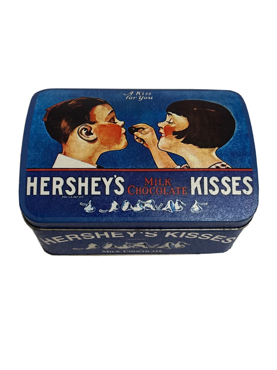 Vintage 1999 Hershey's Milk Chocolate Kisses Tin | eBay