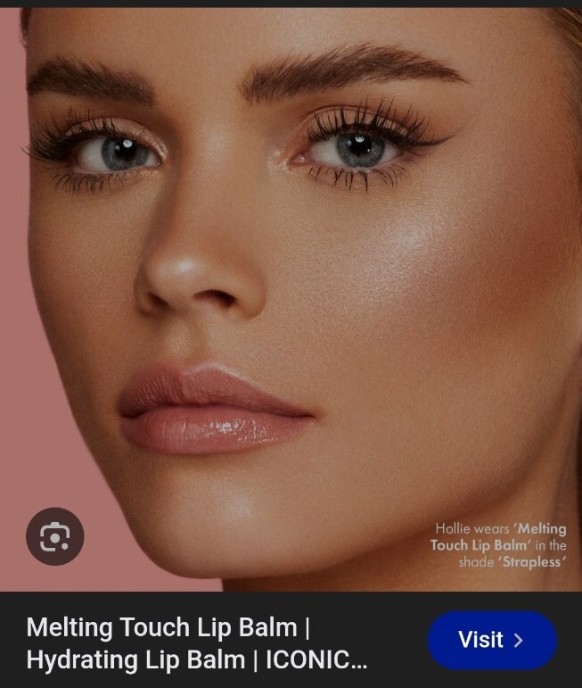 Iconic London Melting Touch Lip Balm - Strapless Full Size New