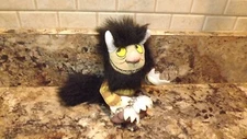 Vtg Crocodile Creek “ Where The Wild Things Are” Moishe 6” Plush