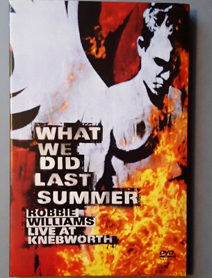 2DVD ROBBIE WILLIAMS - LIVE AT KNEBWORTH - WHAT WE DID LAST SUMMER