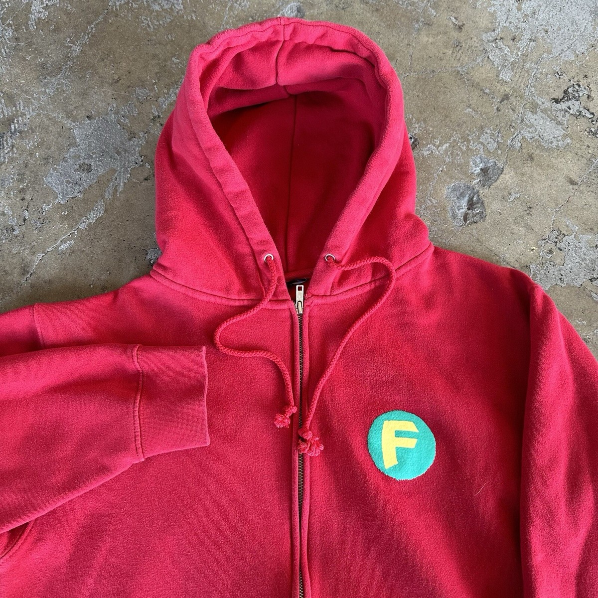 FTP F*ck the Population Man Zip Up Hoodie Small Men