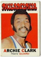 1971-72 Topps #106 Archie Clark Philadelphia 76ers