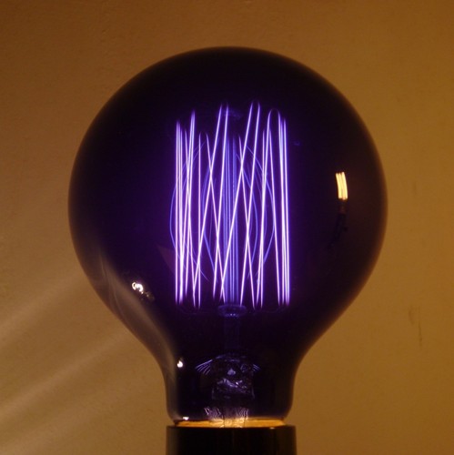 Light Bulbs - Antique Replica - G25 Globe Squirrel Cage - Color Variety - Picture 10 of 13