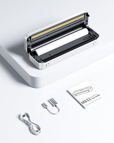 Phomemo M832 Letter & A4 Portable Wireless Thermal Printer + Original Carry Case - Picture 6 of 10