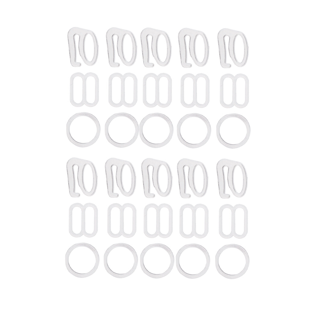 JJUNW BH Träger Clips 120 Stück - Verstellbare BH Schnallen In 4 Farben