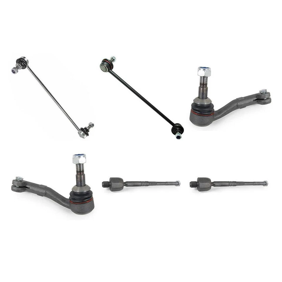 Barra estabilizadora de extremo de barra estabilizadora de dirección delantera Mevotech 6 piezas para BMW 325i 2006 Foto 2 de 4