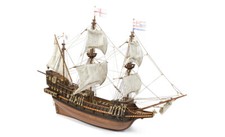 OcCre 12003 - HMS Golden Hind - Holzmodellschiff Bausatz, Maßstab 1:85
