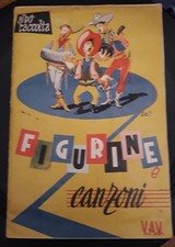 Album VAV FIGURINE E CANZONI (1a ediz. 1953) - OTTIMO  e MOLTO AVANZATO !!!!!!!!