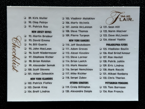 1994-95 Flair Hockey Cards Complete Set ***Pick a Card***New Listing*** - Picture 461 of 474
