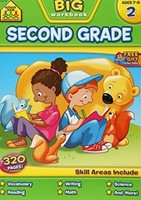Second Grade Big Workbook, School Teachers Students Supplies Learning Kids on sale Second Grade Big Workbook, School Teachers Students Supplies Learning Kids on sale