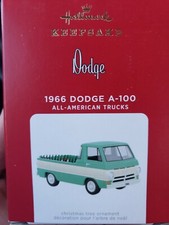 2021 Hallmark Keepsake Ornament 1966 Dodge A-100 All American Trucks Nib