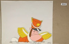 Back To The Future Original Production Drawing And Cel 95-61 Used Cond.