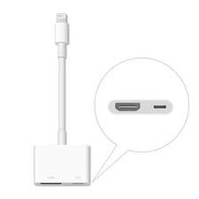 Genuine Apple Lightning to HDMI Adapter A1438 for iPhone 5 6 7 8 X 11 12 13 14