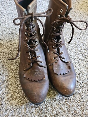 Ariat Heritage Lacer Women’s Boots Distressed Brown Size GWSB