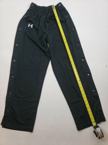 Under Armour Men Black Joggers Track Pants With Bottom On Both Sides SizeXS - Picture 3 of 9
