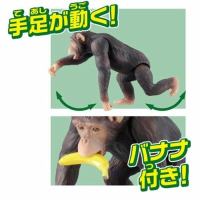 Takara Tomy Ania Animal As-14 Chimpanzee Action Figure