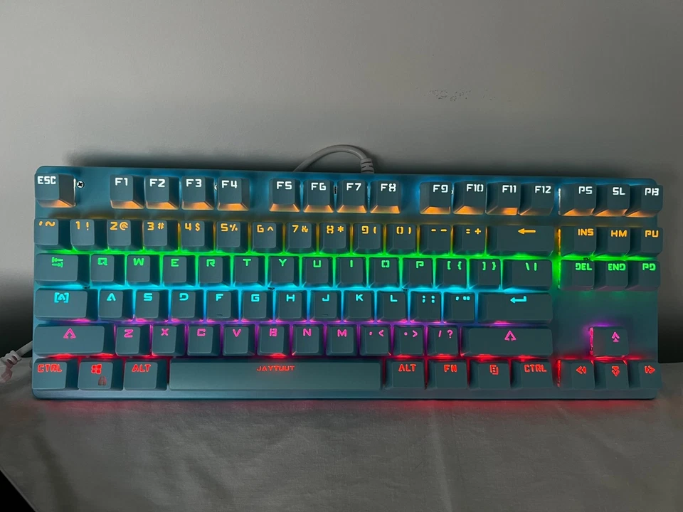 RGB Mechanical E-Sports Gaming Keyboard Linear Blue Switch 84 key Wired 2YR WRNT - Image 3 of 4
