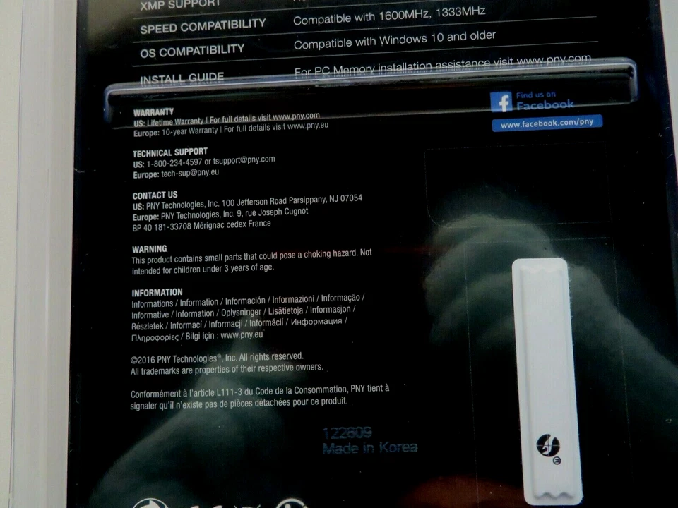 PNY Memory Sticks DDR3|16GB|2x8GB - Image 4 of 4