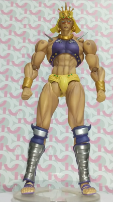 Medicos Entertainment Action Figure JoJo's Bizarre Adventure - Wamuu (Chozokado), 17 Cm, Super Action Statue
