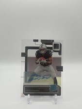 Zamir White ROOKIE 2022 Clearly Donruss Autograph Las Vegas Raiders