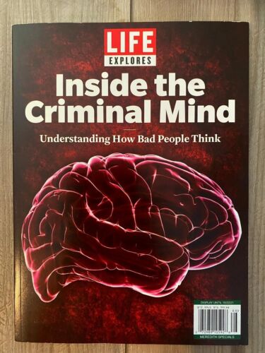 2022 INSIDE The CRIMINAL MIND How Bad People Think LIFE EXPLORORES édition spéciale - Photo 1/1