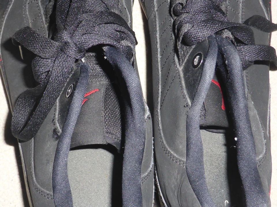 AIR JORDAN EXECUTIVE 低帮高级鞋 844033-002 尺码 13 黑色 GYM 红色男式 — 第 4/4 张图片