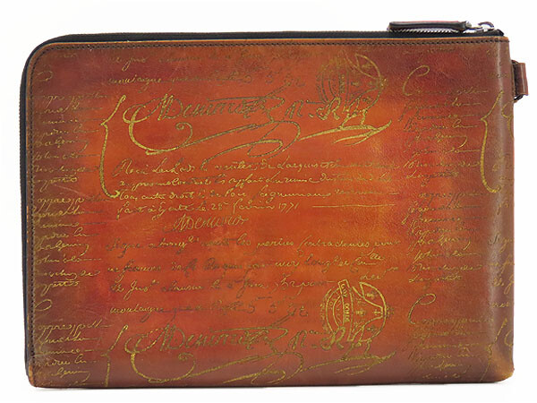 Berluti Calligraphy NINO GM Nino GM Document holder clutch bag