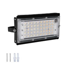 50W LED Floodlight Light Security Flood Lights Outdoor Garden Lamp Waterproof