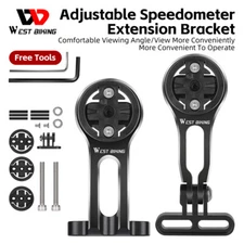 Bike Bicycle Stem Extension Computer Mount Light Holder For Garmin/Bryton/Wahoo