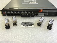 Dell M1000E BROCADE 8Gbps Fiber Channel switch +8 8gb Transceiver  M5424 0F855T