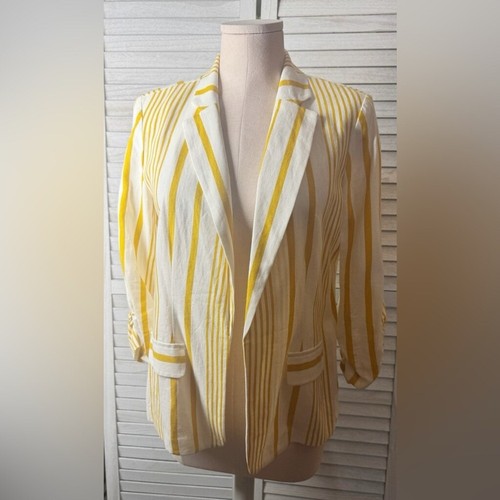 white vintage blazer