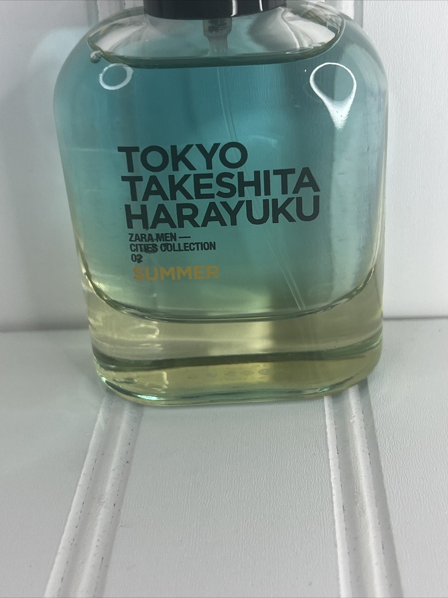 ZARA TOKYO TAKESHITA HARAYUKU SUMMER EDT 2.7oz 80ml Spray No