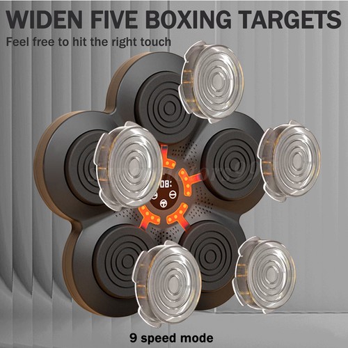 2025 Upgraded Smart Music Boxing Machine 9 Training Modes w/ Boxing Gloves Music - Picture 8 of 22