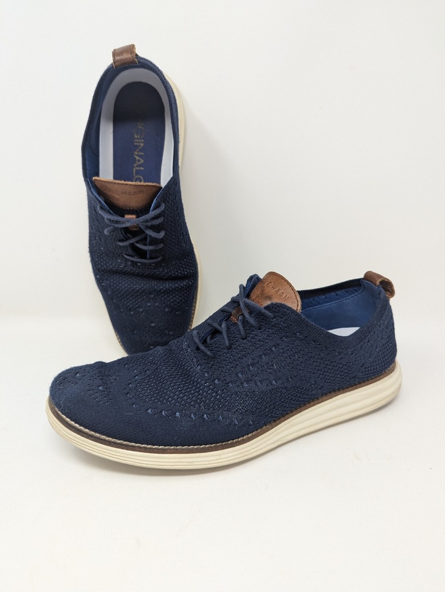 Cole Haan Original Grand Stitchlite Wingtip Oxford - Navy Cole Haan Original Grand Stitchlite Wingtip Oxford - Navy  main image 4