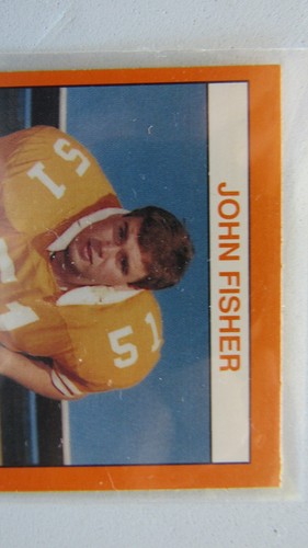 Tenn. Vols 1990 100 Years of Volunteers Football #51 John Fisher handsigniert - Bild 2 von 10