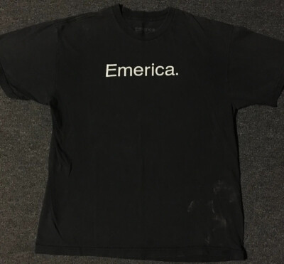 Emerica Faded Distress Shirt M Baker Skateboards Es Spitfire Skate Grunge Vtg