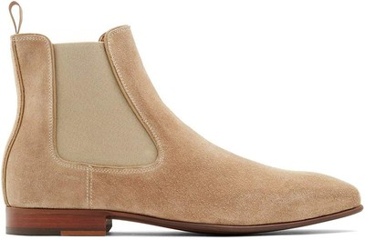 aldo biondi suede chelsea boots