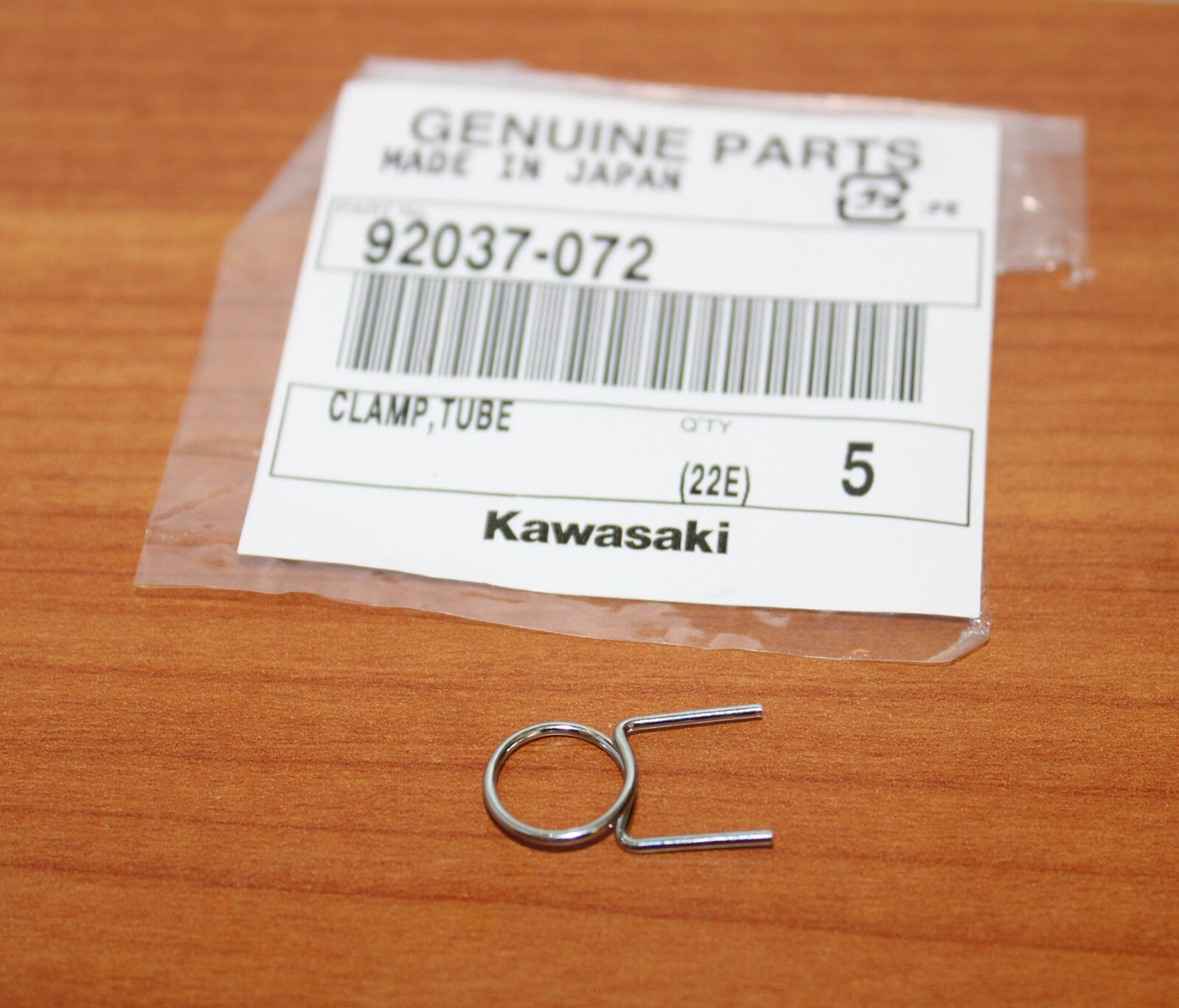 KAWASAKI CLAMP OEM 92037-072 H1 H2 KZ1000 ZX600 GPZ750 KZ550 KZ1300 ...