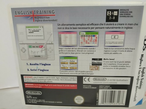 NINTENDO DS - gioco - ENGLISH TRAINING MIGLIORA IL TUO INGLESE - COMPLETO - Imagen 3 de 4