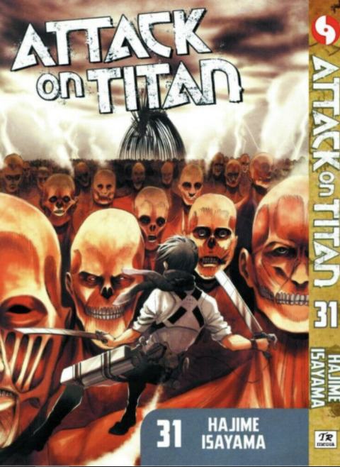 ATTACK ON TITAN Hajime Isayama Manga Volume 1-34 Full Set English Comic  EXPRESS