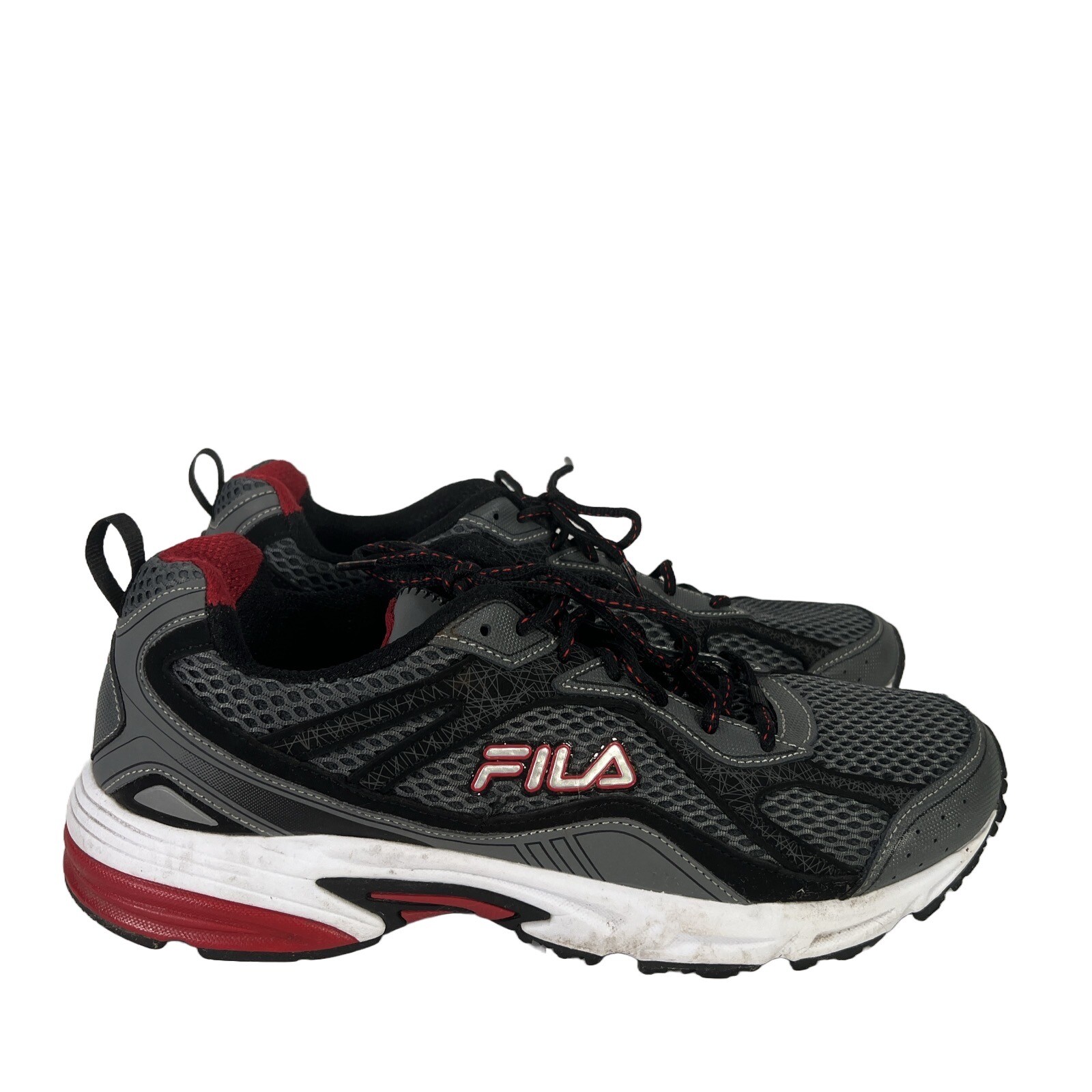 Fila Men's Black Windshift 15 Athletic Running Shoes 12 eBay