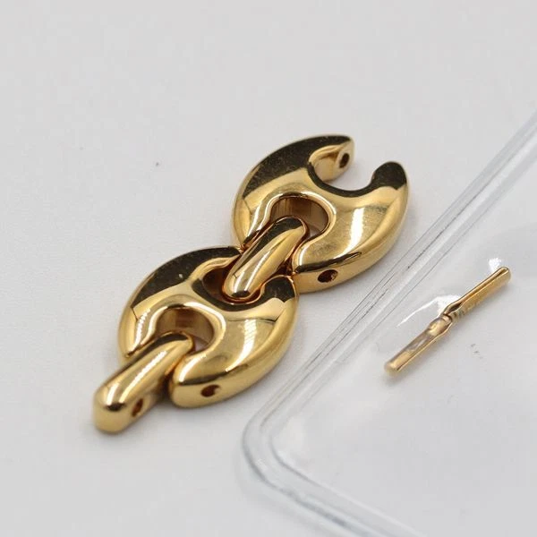 Bracelet ceinture montre femme Gucci authentique 2 maillons 11/12 pièces or 9 mm