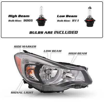 For 2012-2015 Subaru Impreza XV Crosstrek Chrome Right Side