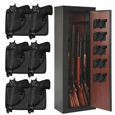 Gun Holder Holster  - Mount a Handgun Anywhere Holds Any Size Pistols 3 Packs