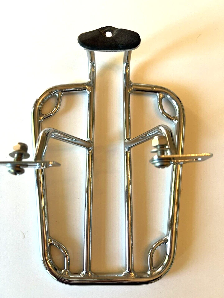 Portaequipajes Motherwell cromado solo (de Harley Davidson Dyna Superglide 2007) Foto 3 de 4