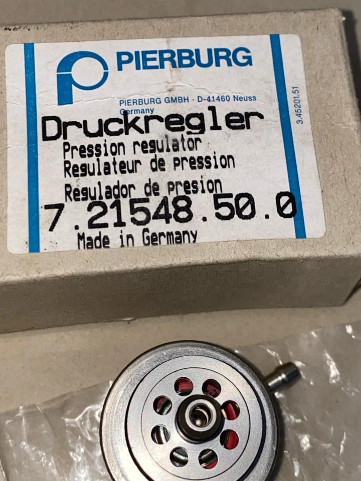 New Control Valve, fuel pressure for BMW PIERBURG 7.21548.50.0 Foto 3 de 4