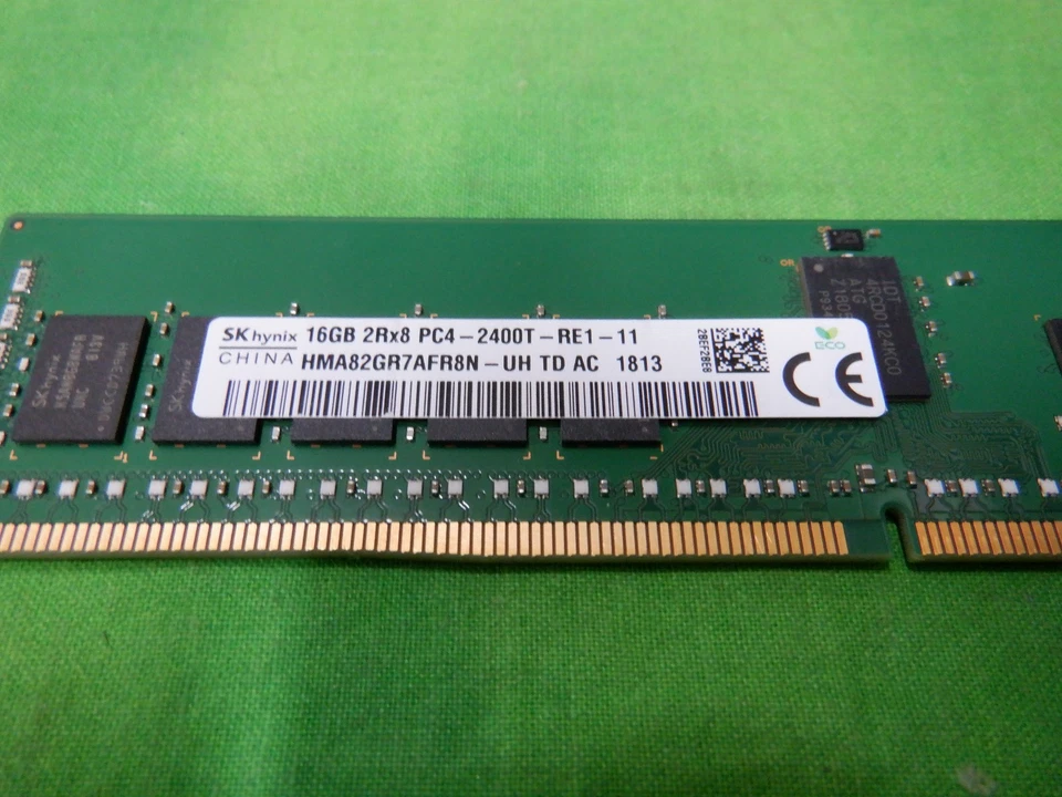 SK hynix 16GB 2RX8 PC4-2400T DDR4 ECC REG Server Memory - Image 2 of 3